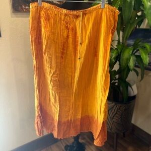 Tokyo “Denim Bank” skirt waist 20.5